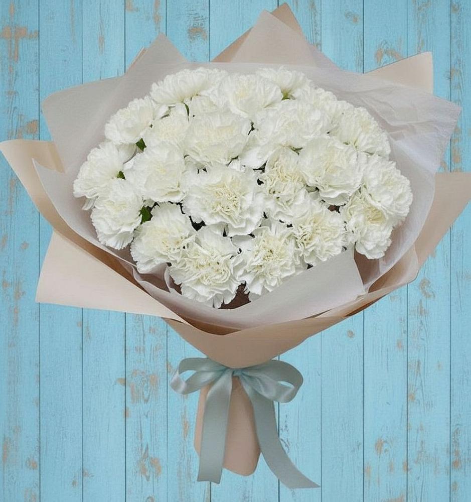 Букет цветов из: Гвоздики в Купино