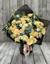 Букет цветов из:  Розы и Лизиантусы #REPLACE_PRED# Купино