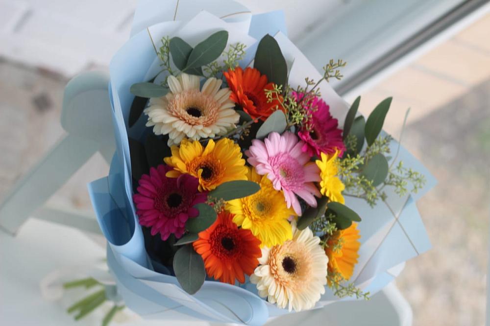 Букет цветов из: Герберы в Купино