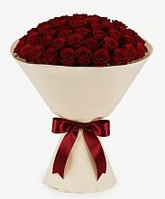 Букет 101 Бордовая роза Блэк Бакарра в Купино