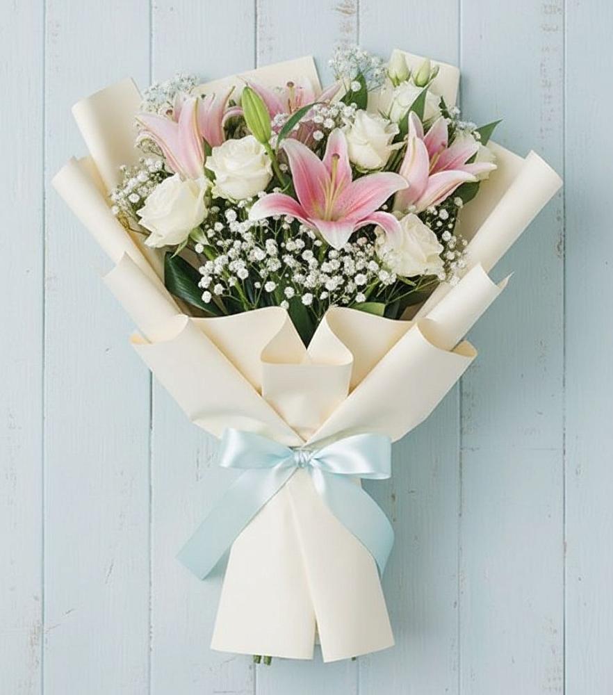 Букет цветов из: Лилии в Купино