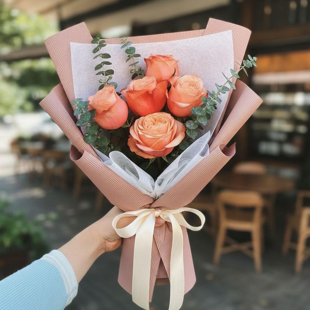 Букет цветов из: Розы в Купино