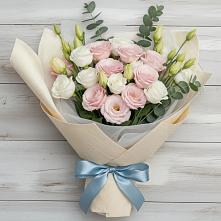 Букет цветов из:  Лизиантусы #REPLACE_PRED# Купино