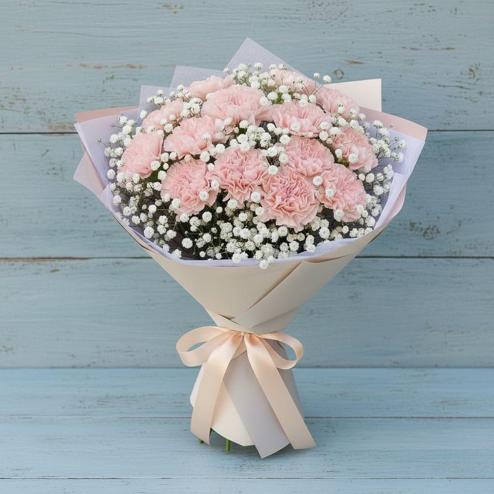 Букет цветов из: Гвоздики в Купино