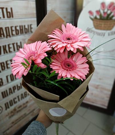 Букет цветов из: Герберы в Купино