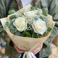 Букет Нежные грёзы в Купино Букет цветов из: Розы в Купино