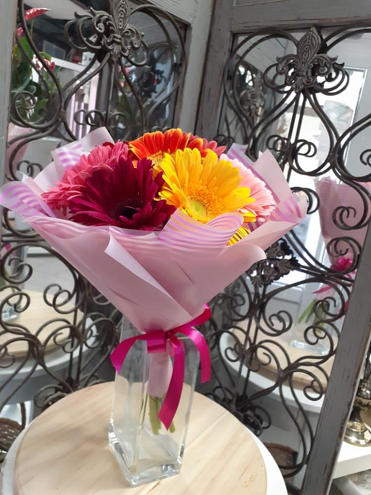 Букет цветов из: Герберы в Купино