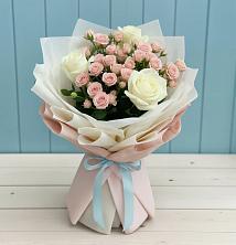Букет цветов из:  Розы в Купино