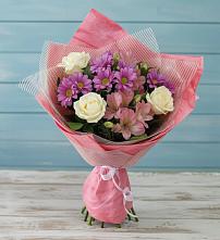 Букет цветов из:  Герберы #REPLACE_PRED# Купино
