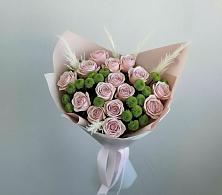 Букет цветов из:  Розы и Хризантемы в Купино