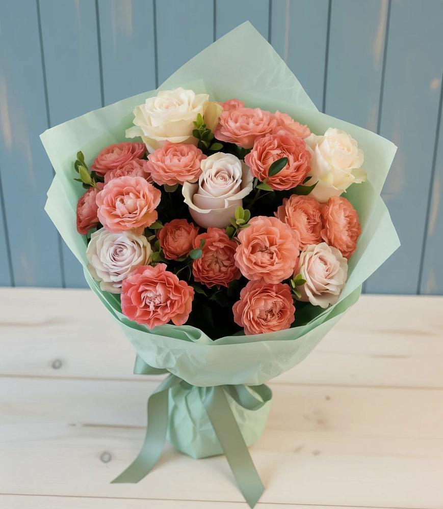 Букет цветов из: Розы в Купино