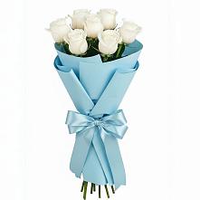 Букет 7 белых роз Проуд #REPLACE_PRED# Купино