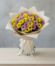 Букет цветов из:  Хризантемы в Купино