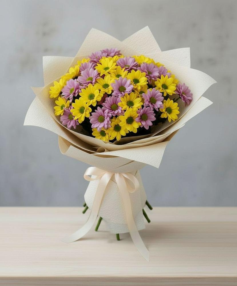 Букет цветов из: Хризантемы в Купино